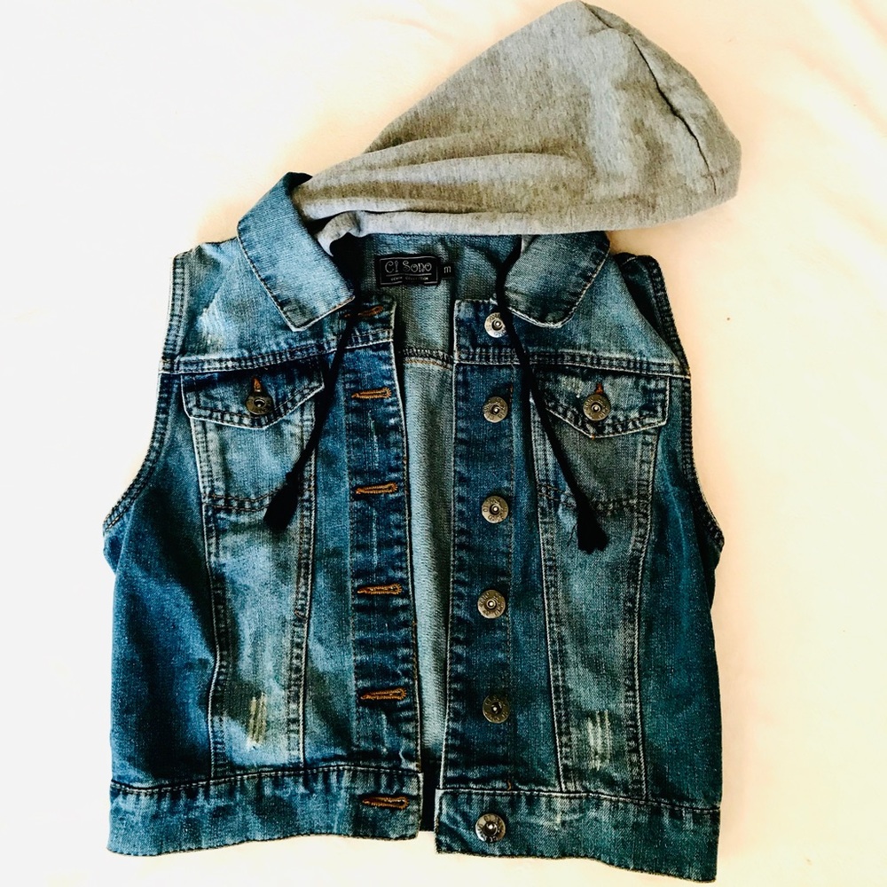 Jean Jacket Vest